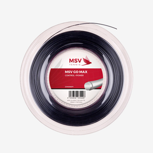 MSV GO MAX 고맥스 1.20 1.25 블랙 200M 릴 테니스 스트링