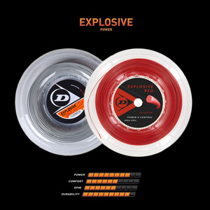 던롭 익스플로시브 스트링 17 1.25mm 200릴 실버 레드