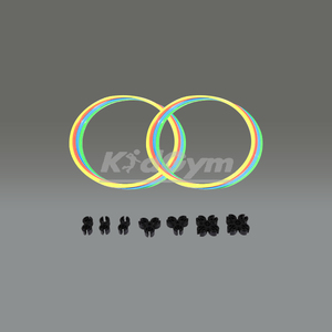 키드짐 짐후프&클립세트